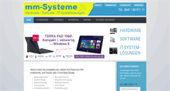 Desktop Screenshot of mm-systeme.de